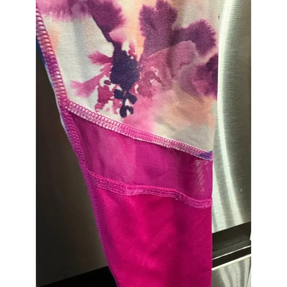 5/$15 Pink Vented Leggings - Old Navy - M(8)